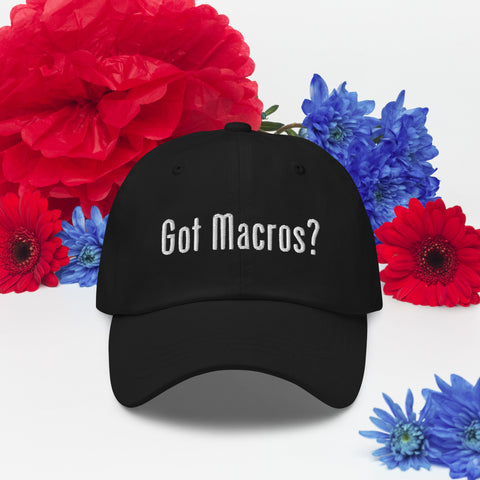 Got Macros Dad hat