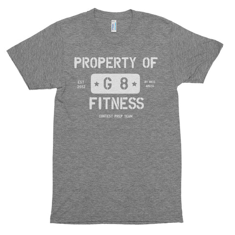 Property of G-8 Tri Blend Tee